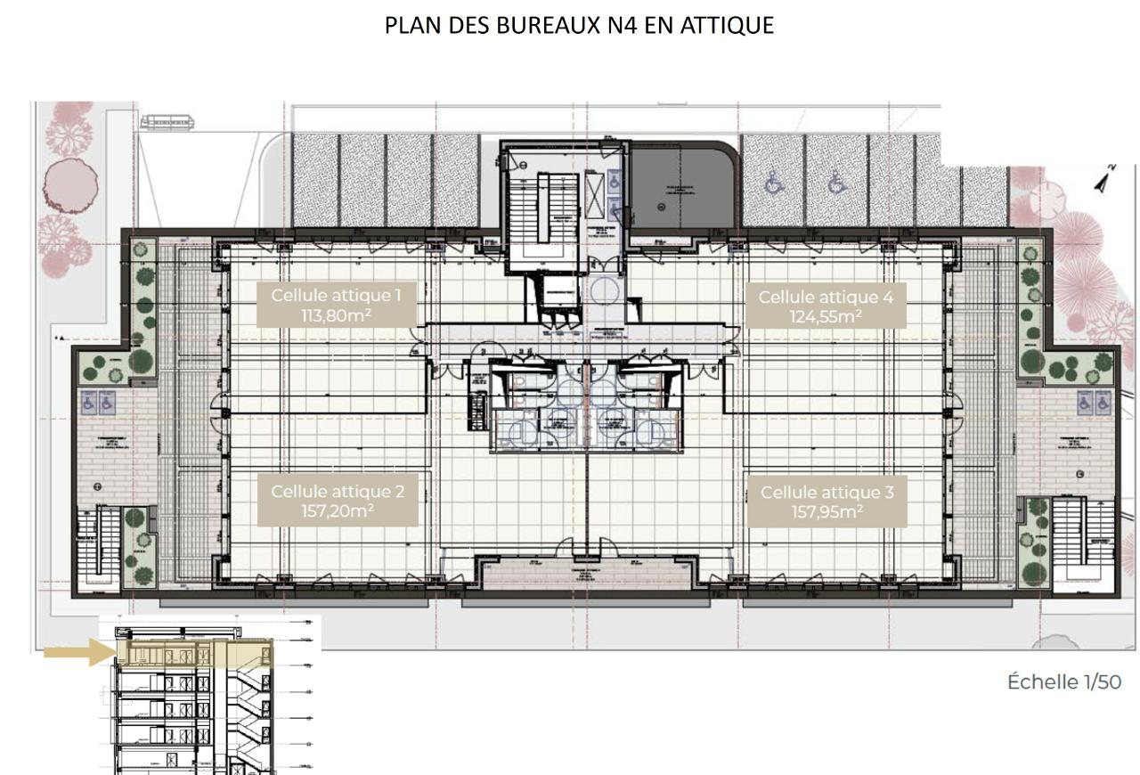 Bureau Pessac 3471m² Location bureau Pessac Gironde OLBUR2424168 14